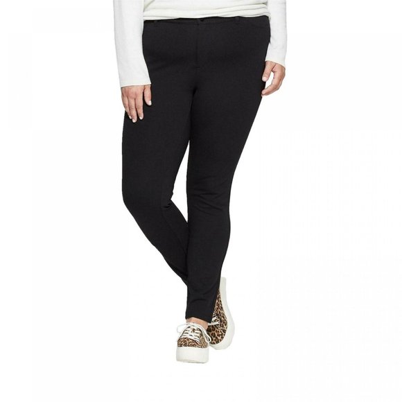 Ava & Viv Pants - NWT Ava & Viv Pockets Ponte Skinny Pants 20W Black